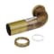 Everflow Slip Joint Waste Bend for Tubular Drain Applications, 17GA Brass 1-1/2"x18" 41918 - alternate 5
